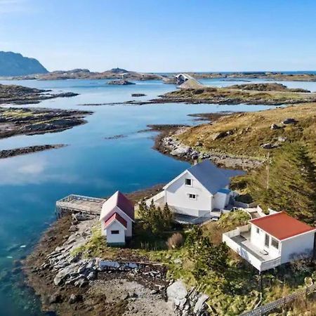 Panoramic Seaview Cabin For Two Persons By The Sea Hovdan Exterior foto